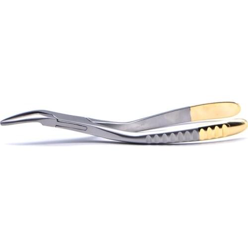 1 pcs Dental for root fragment minimally invasive tooth extraction forcep tooth instrument CurvedMaxillary teeth