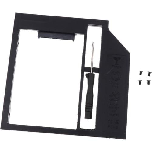 2.5'' SATA TO SATA 3.0 Optical Bay 9mm Hard Drive Bracket Caddy for Laptop