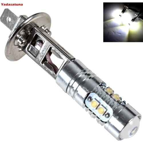 50w 2x H1 LED CREE XBD Chips Fog Lights LED Bulbs Daytime Running Light Bulbs H1 Fog Driving lights(H3 Available)