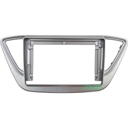 9 inch Fasxia Car Audio Frame Car Radio Fascia,gps navigation fascia panel is suitable for 2017 HYUNDAI VERNA/ SOLARIS
