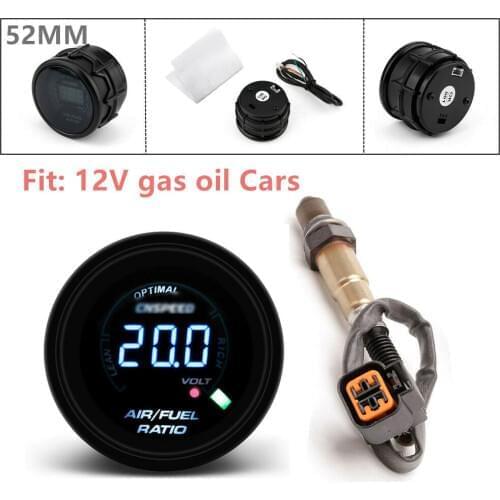 2'' 52mm Auto Air Fuel Ratio Gauge With Front Narrowband Oxygen Sensor For Hyundai Accent 1999-2010 39210-23750,39210-22610