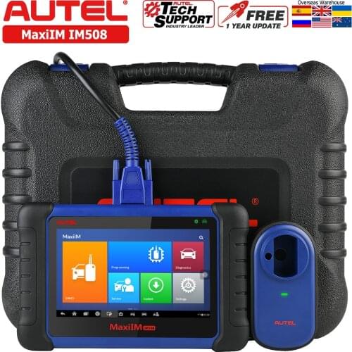 Autel IM508 Key Programming Diagnostic Tool With Advanced IMMO Functions, All key lost, All System Diagnosis Automotive Scanner