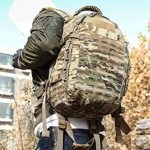 PAVEHAWK Multicam MC Camouflage Military MOLLE Duffle Travel Bag Tactical Backpack Men Back Pack Laptop Computer Women Backpack