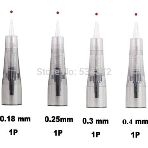 50/100pcs/lot Newest Micro Tattoo Needles digital permanent makeup eyebrow machine Cartridges