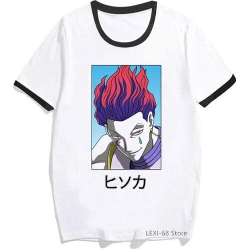 Cool Hunter X Hunter Hisoka Morow HxH cartoon print Women T Shirt vogue funny Tshirt femme Harajuku ulzzang shirt streetwear