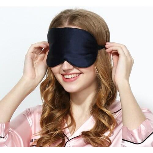 SISISILK Natural Silk Sleep Mask, Blindfold, Super Smooth Eye Mask