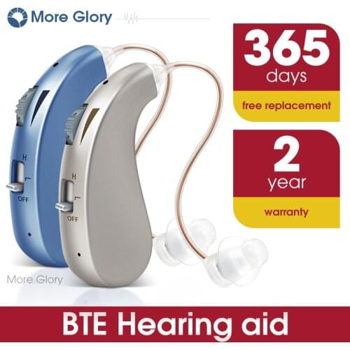Mini Hearing Aid, Wireless Invisible Rechargeable Digital Sound Amplifier, Suitable For The Elderly With Moderate Hearing Loss