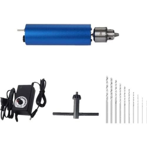 Mini Electric Grinder Stepless Speed Regulation Handheld Multifunctional Small Metal Electric DrillUS Plug