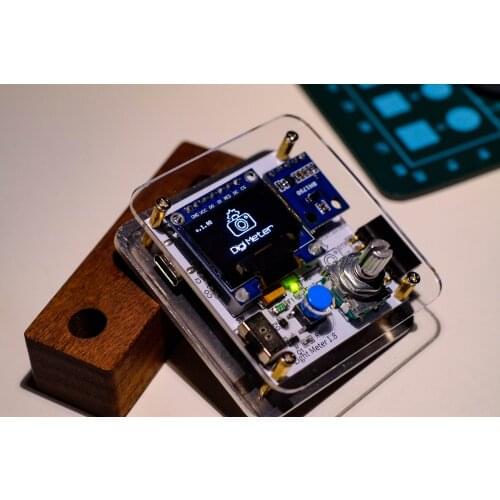 Portable Handheld Incident Electronic Light Meter with Acrylic Back Panel Compatible Flash Light Mode Digi meter