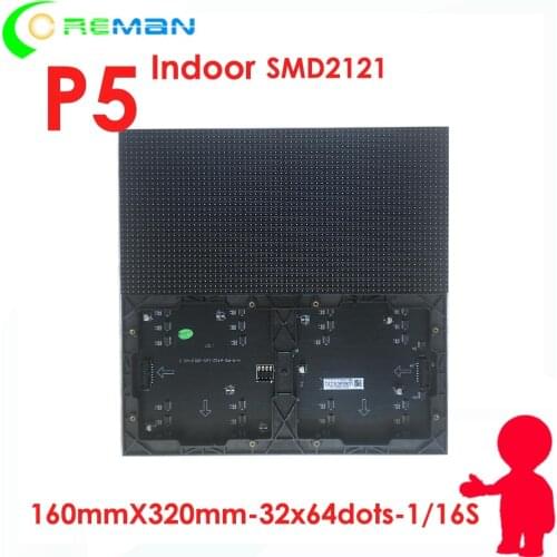 Advertising led display module p5 indoor smd2121 smd3528 / wholesale price stock led module p5 p4 p3 indoor 32x64