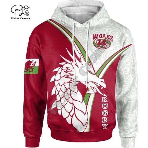 Tessffel Country Emblem Flag Wales Cymru Dragon Tattoo Art NewFashion Tracksuit 3DPrint Men/Women Harajuku Streetwear Hoodies 21
