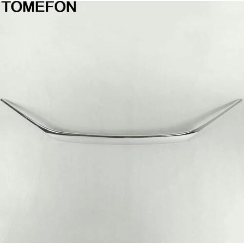 TOMEFON For Honda Civic 10th 2016 2017 2018 Car Front Grille Bumper Hood Grill Grilles Decoration Cover Trim Exterior ABS
