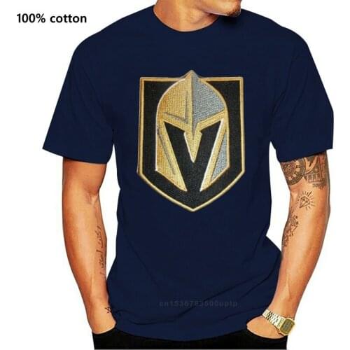 47 Brand Vgk Las Vegas Golden Knightsharajuku Streetwear Shirt Menice Hockey Tee T Shirt Sz Mens L Gray