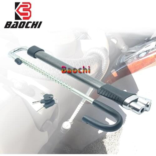 Universal Car Clutch Brake Lock Vehicle Anti-theft Hidden Magnetic Lock Antifurto Auto Retractable Self Defense Steering Wheel