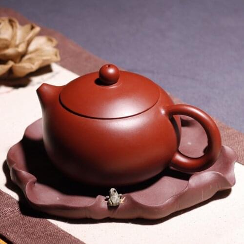 Xishi Dahongpao Yixing genuine purple clay pot famous hand made teapot Kung Fu tea set hand made tea special wholesale