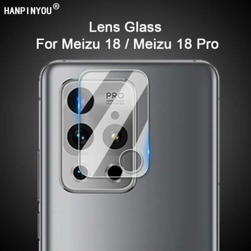 For Meizu 18 6.2" / 18 Pro 6.7" Clear Ultra Slim Back Rear Camera Lens Protector Cover Soft Tempered Glass Guard Protection Film