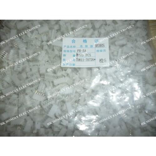 100PCS PH2.0mm Straight Wafer 180°PH-2P 3P 4P 5P-10P PH-2A 3A 4A 5A-10A Connector