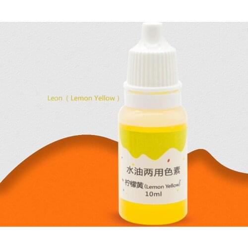 12 Pcs/set DIY Baking Plastic Clay Water Oil Dual-use Epoxy Pigment