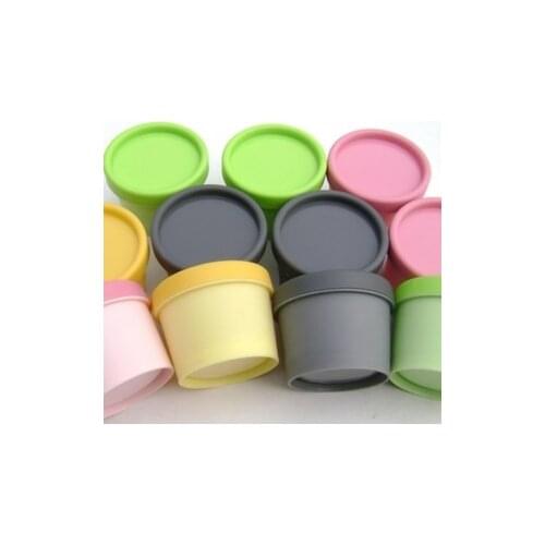 5PCS Travel Face Cream Lotion Cosmetic Container Refillable Bottles Plastic Empty Makeup Jar Pot 5 Colors 50/100/200g