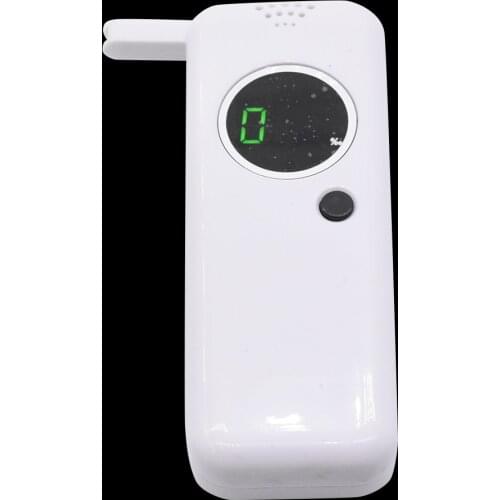 LCD Digital Sensitive Alcohol Tester Breath Alcohol Tester with 6 Mouthpiece Breathalyzer Alcohol Tester Electrochemical