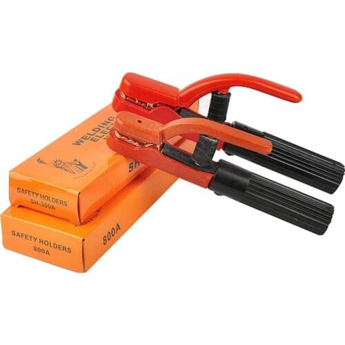 Stick Welding Parts 300A 800A Electrode Holders Quick Heated Electrode Holder