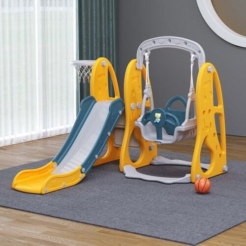 Childrens Slides And Swings Indoor Household Kindergarten Baby Kids Toys Small Combination Playground