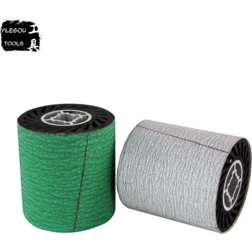 Drawing Round 120mm Aluminum Core Rubber Polishing Wheel Special Rubber Wheel For Grinding Cloth (Grit 60 80 120 240 320)