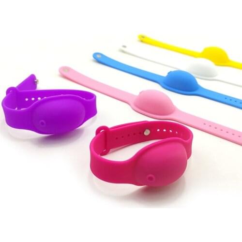 Hot! New Hand Sanitizer Wristband Silicone Watch Strap Children No-Clean Hand Sanitizer Bracelet Adult & Kids Silicone Bracelet
