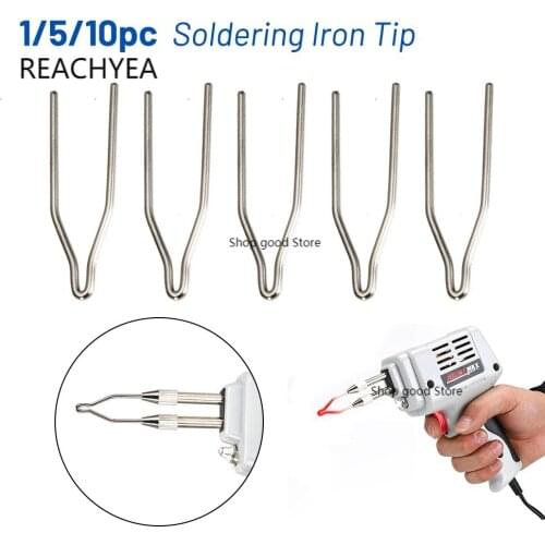 Soldering Iron Tip For Electric Welding Gun Tool Replacement Manual Automatic Tin Gun 1/5/10pcs Soldering Iron Tips