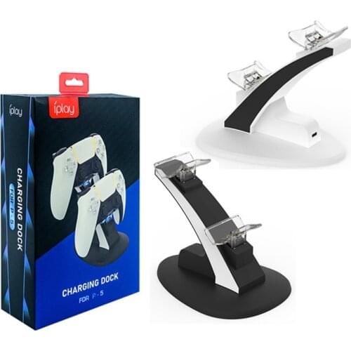 PS5 Controller Fast Charger Dock Dual Type-C Contact Charging Stand Station Cradle for Sony Playstation 5 PS5 High Quality