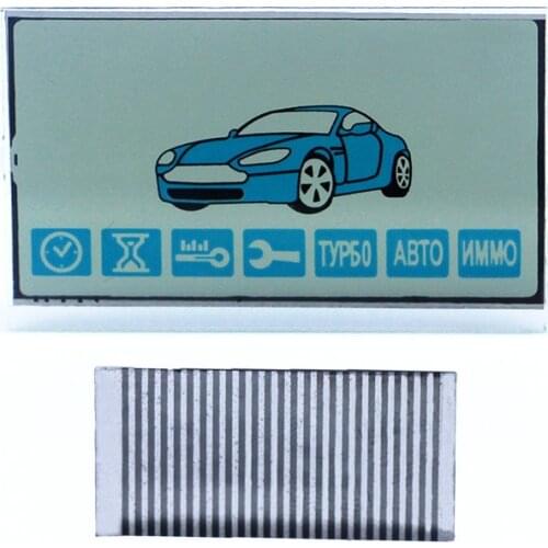 Russia version B92 lcd display for starline B92 B94 lcd remote two way car remote controller free shipping