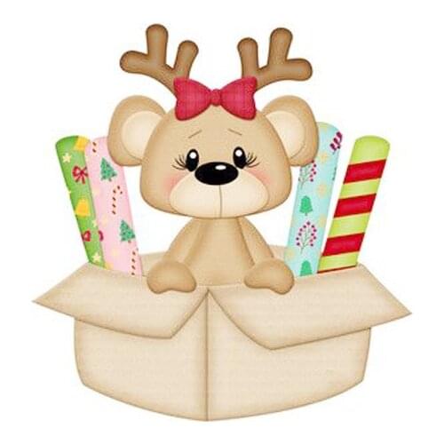 Christmas Animal Dies Scrapbooking Metal Cutting Christmas Layering Die Scrapbooking Free Shipping