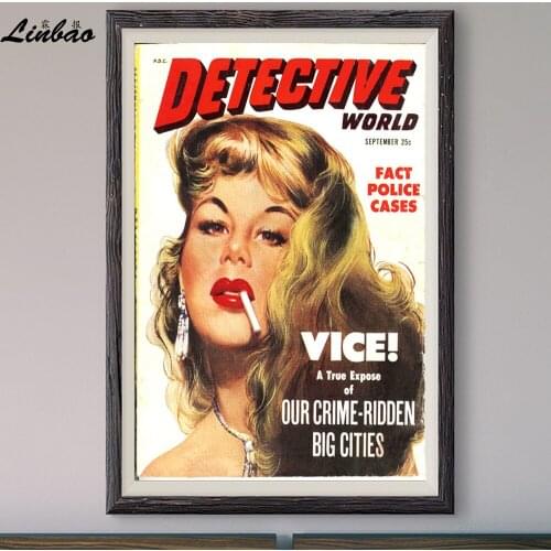 V078 1952 Crime Ridden! Vintage Classic Movie Custom Silk Poster Home Deco Wall Art Christmas Gift