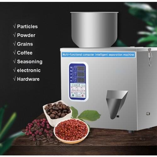 100G Intelligent Powder Quantitative Filling Machine Particle Subpackage Machine Grain Medicine Fruit Seed Packing Filler