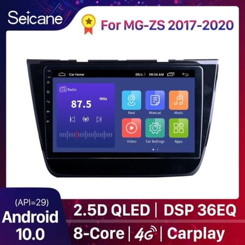 Seicane 2+32G Android 10 Car Radio GPS Multimedia Unit Player For 2017 2018 2019 2020 MG-ZS with Bluetooth support Carplay DAB