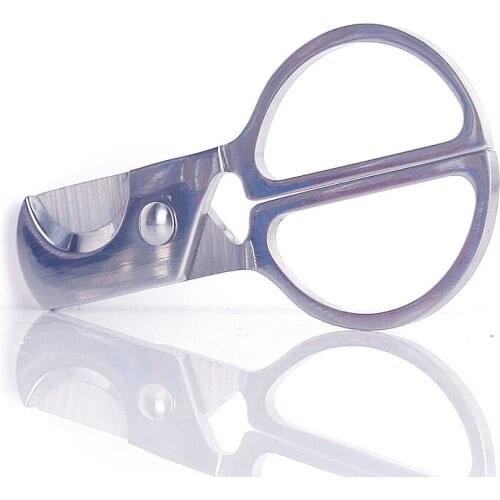 Double Blade Cigar Cutter Scissors Metal Handle Portable Smoking Accessories Tobacco Pipe Smoking Pipe Multifunction Tools