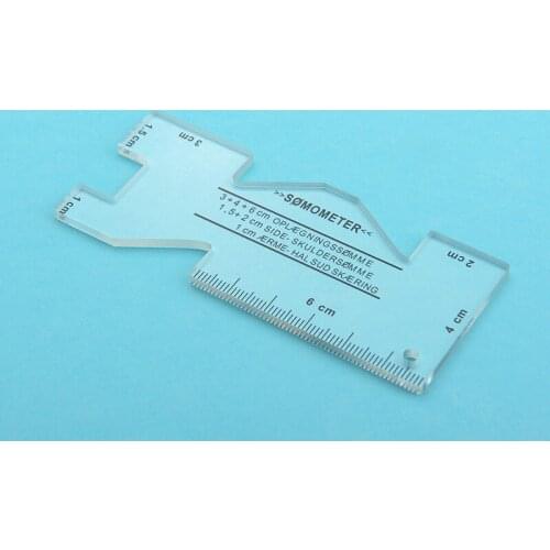 Transparent Multi-function Acrylic Splicing Ruler DIY Patchwork Ruler Garment Proofing Measuring Supplies