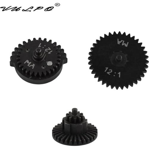 New Design 12:1 CNC steel cutting Extreme High Speed Gear Set for Ver.2 / 3 AEG Airsoft Gearbox