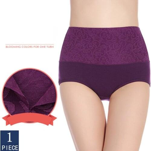 Seamless Panties For Women Underwear Lingerie High Waist Brief Cotton Panties Hip Lift Breathable L XL 2XL 3XL 4XL Underpanties