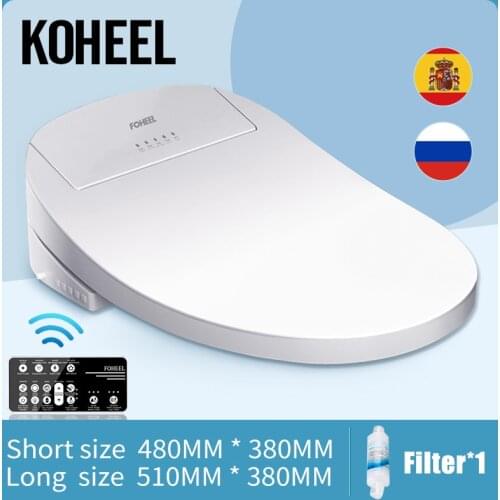 KOHEEL Smart Toilet Seat Buttocks Washing Seat Heating Inteligent Toilet Cover