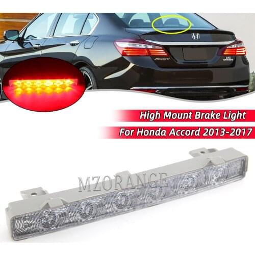 Rear Third Brake Light For Honda Accord 2013-2017 High Positioned Mounted Additional Stop Signal Lights Car Accessories