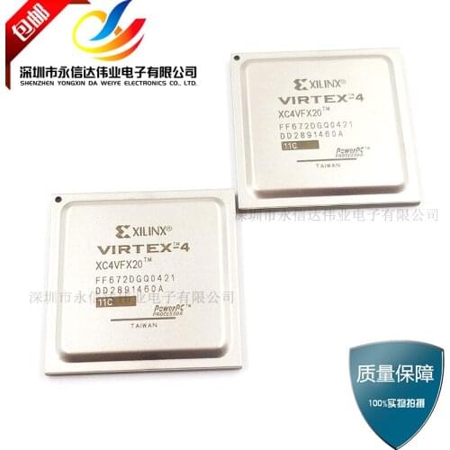 100% New&original XC4VFX20-11FF672C BGA FPGA