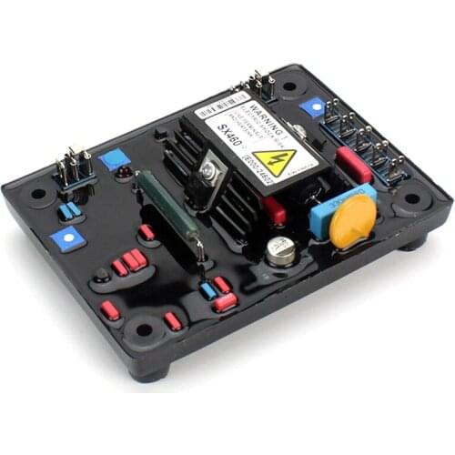 AVR SX460-A SX 460-A 460 with Red Capacitor Soft Glue Better Quality Accessories Automatic Voltage Regulator for Generator