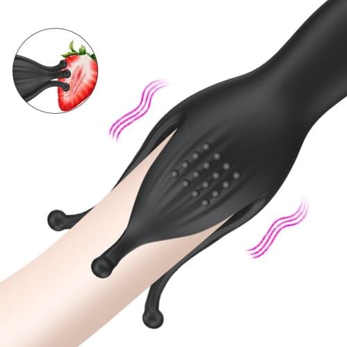 Automatic Glans Vibrator for Men Delay Ejaculation Masturbator Vibrator Penis Trainer Stimulate Penis Massager Sex Toy for Man