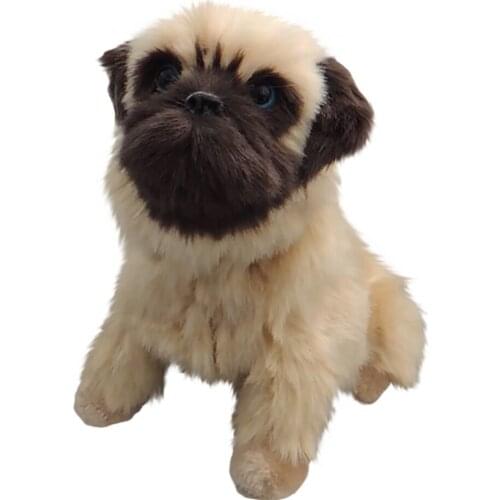 Electric Toy Soft Plush Simulation Teddy Pug Dog Toy for Children Interesting Party Favors Baby Toy