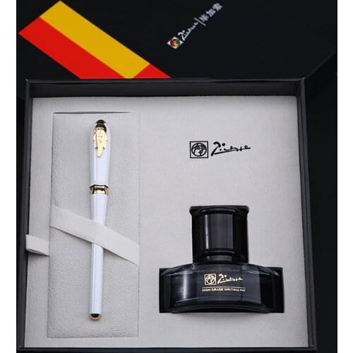 Pimio T86 financial pen, white-collar girl, young girl pen, business office gift set, ink pen