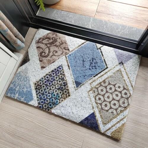 Classic Design Indoor Outdoor Entrance Doormat Carpet Living Room Kitchen Bath Home Doormat Custom Corridor Anti-slip Mat Carpet