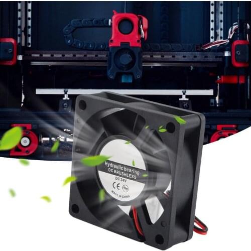 Complete 1PC 24V Cooling Fan Cooler Radiator Quiet Cooling Fan Super Silent Fans 40mm For VORON 3D Printer Parts