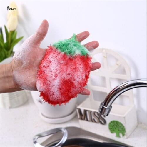 Strawberry Dish Towel Polyester Cleaning Tools Kitchen Accessories Gadgets Beijing Cloth Everything for The Kitchen Cuisine.7z