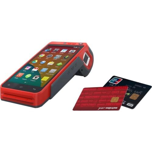 Portable Fingerprint NFC Billing Android Touch Screen Offline POS Machine With Printer HCC-Z100